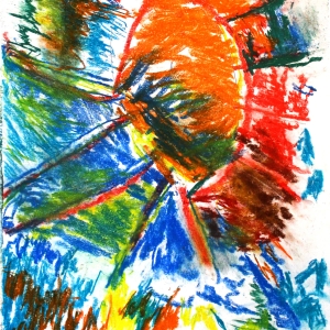 1aaaaaaaa. Daniel Molidor ''Sun Is Shining'' Pastels On Paper 24''x18'' $175