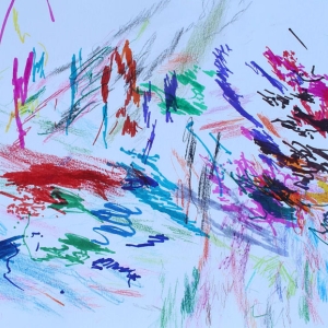 Maria Cortez ''Untitled'' Colored pencil