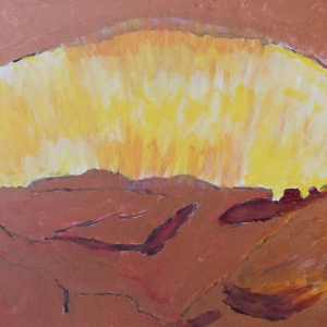 Alfred Synogogue ''Mountain Sunset''