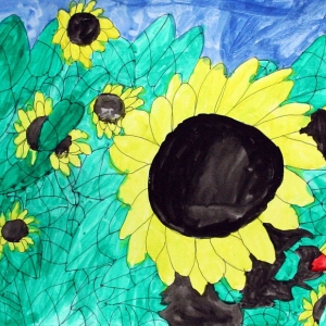 Ryan Sebits ''Sunflower Field''