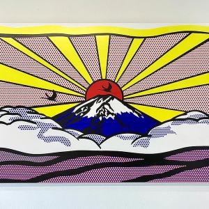 Joe Suzuki ''Lichtenstein Style-Sunrise on Mt