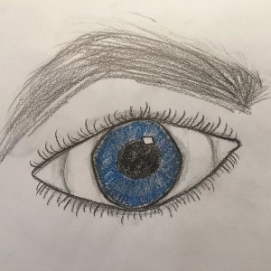 Isoble Stott ''Eye Study 1''