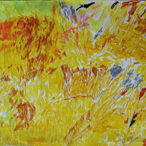 Daniel Malidor ''Untitled'' Colored Markers On Paper 18'' X 24'' $150 SOLD