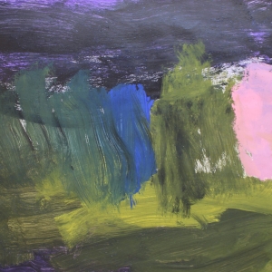 Daniel Molidor ''Untitled 4'' Acrylic On Paper 24'' X 36'' $2250