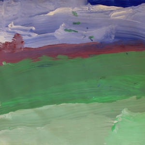 Daniel Molidor ''Untitled 7'' Acrylic On Paper 18'' X 24'' $150