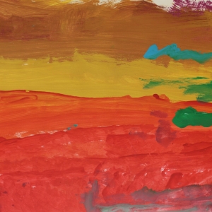 Daniel Molidor ''Untitled 9'' Acrylic On Paper 18'' X 24'' $150