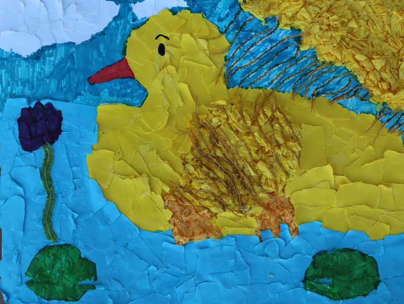 The Yellow Rubber Ducky In A Lake