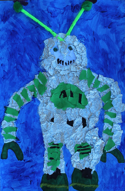 The Astronaut Robot From Outerspace
