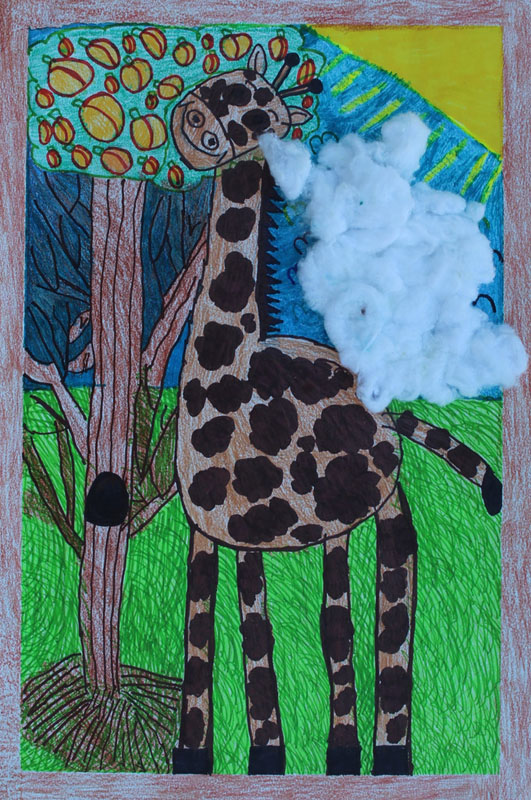 The Giraffe From Africa