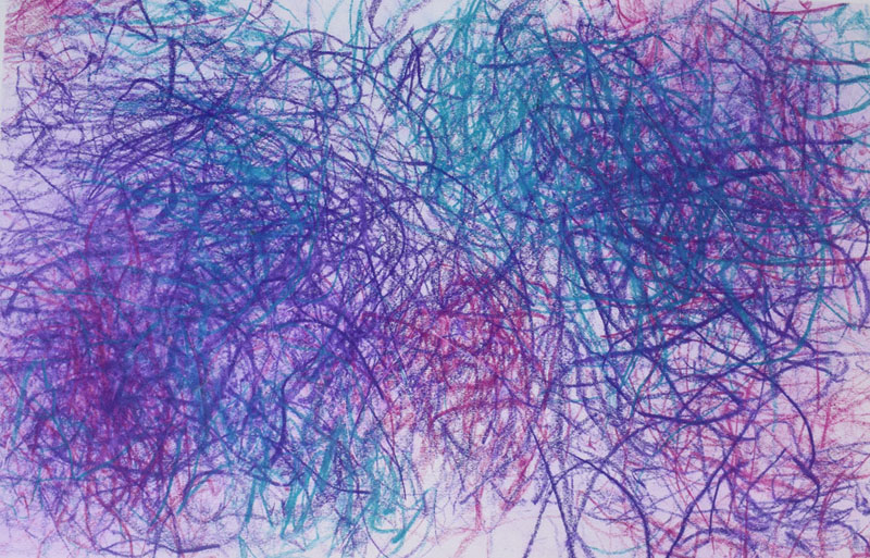 Purple and Blue